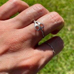 Sterling Silver Scissors Ring ✂️💍
